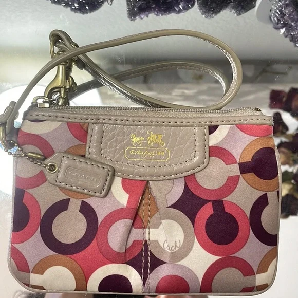 EUC, COACH Wristlet - Picture 4 of 9